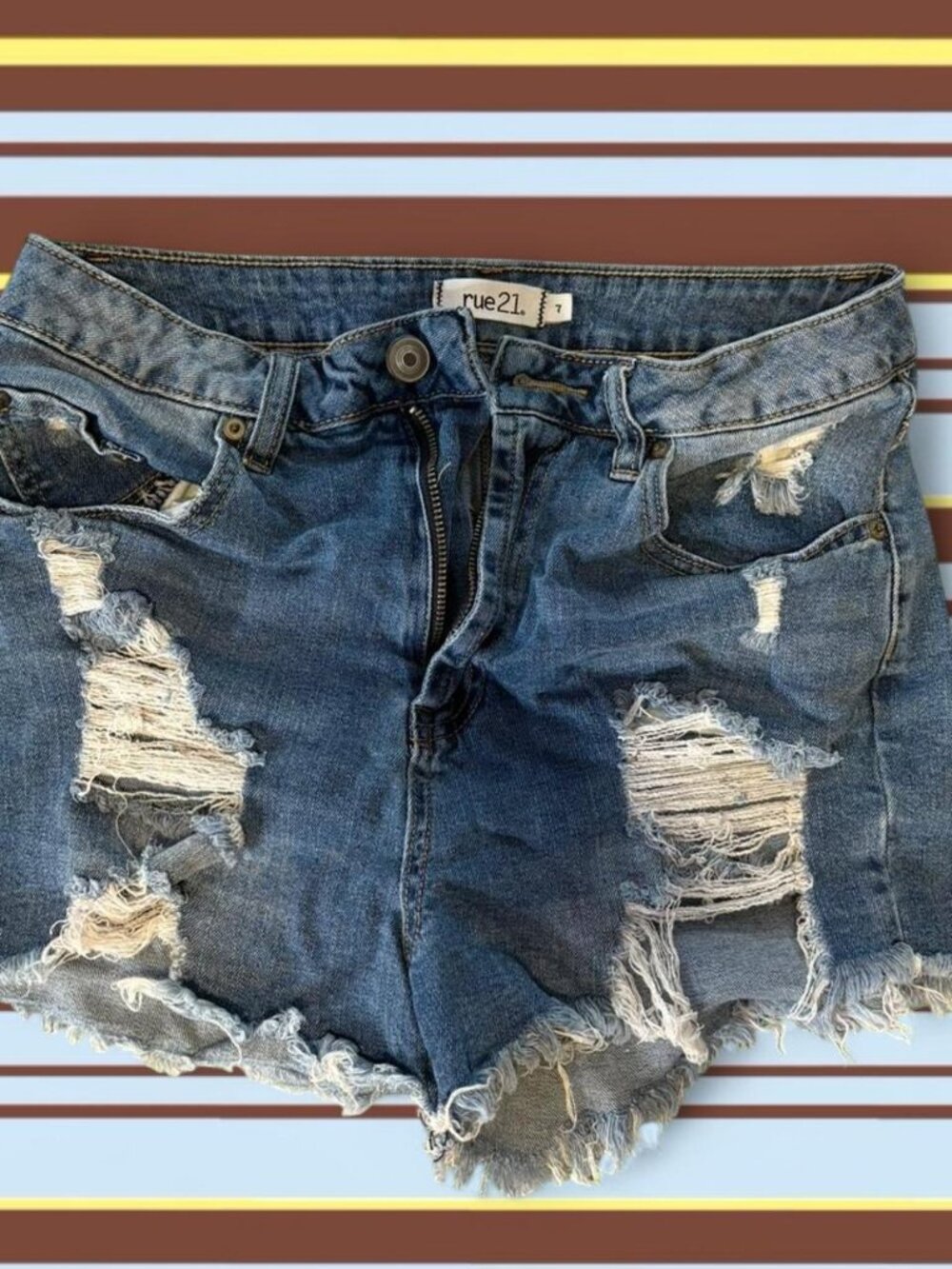 Rue 21 Distressed Shorts
